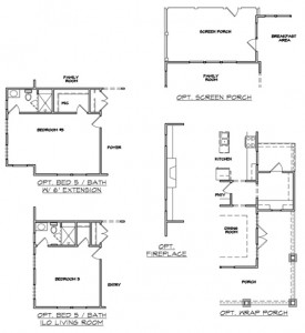 Del Mar Plan a Dan Ryan Builders Options Plan near Charleston, SC