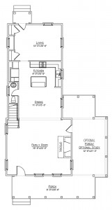Daisy Plan a FrontDoor Communities First Floor Plan in Summervile, SC