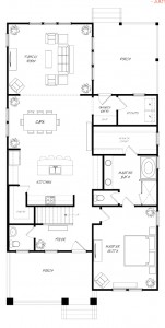 Camelia Floor Plan - New Homes for Sale in Summerville, SC First Floor