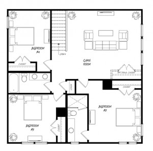 Firethorn Floor Plan - New Homes for Sale in Summerville, SC Second Floor