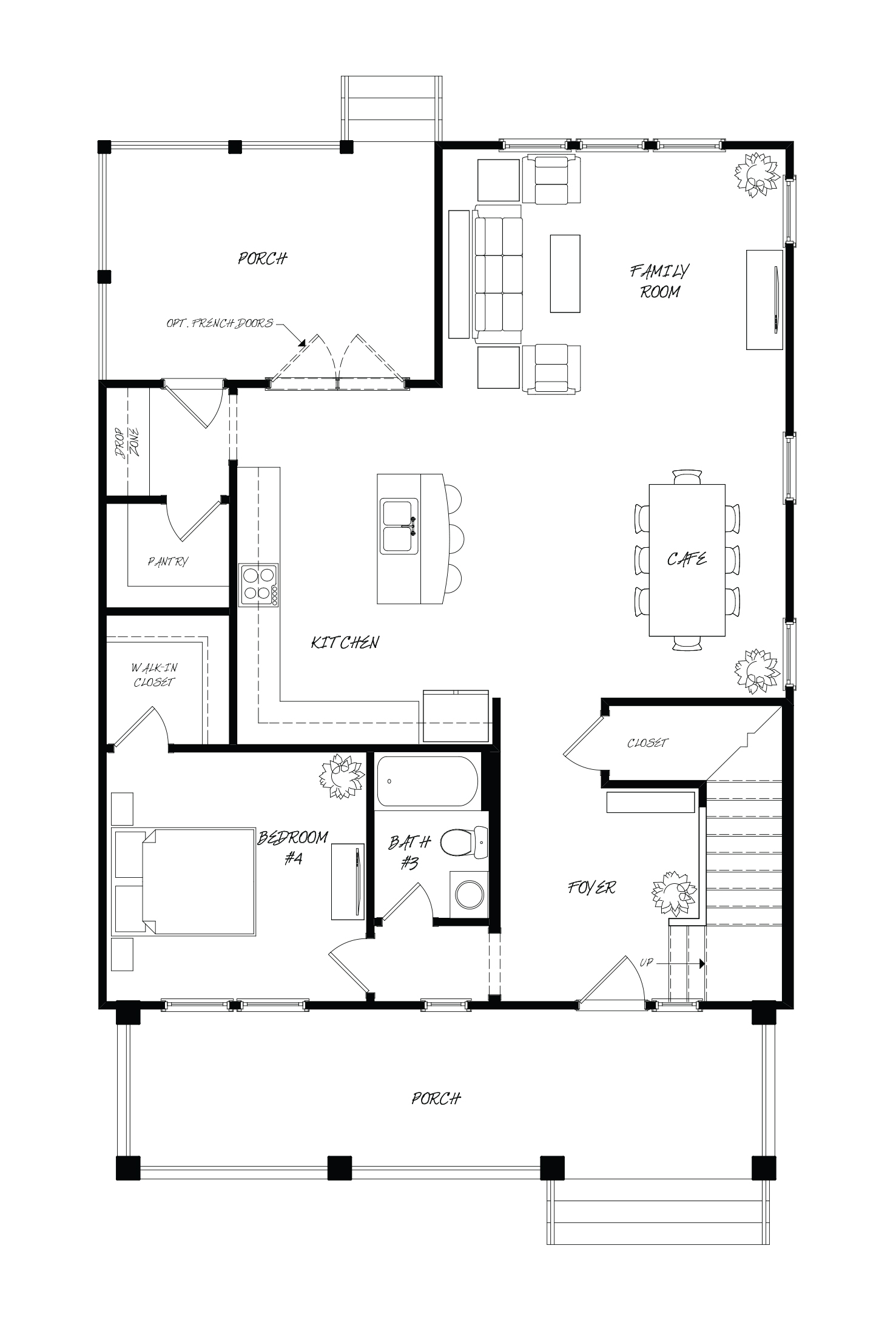 Nandina Plan a Sabal Homes First Floor Plan in Summerville, SC