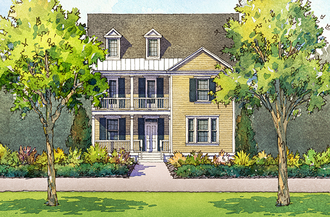 Tea Olive Floor Plan - New Homes for Sale in Summerville, SC 2