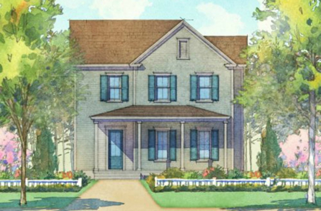 Acorn Plan - a Saussy Burbank House Drawing in Summerville, SC