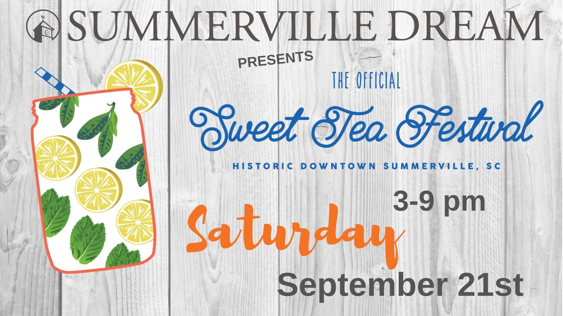 8th Annual Sweet Tea Festival Summers Corner